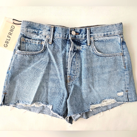 GRLFRND Joshua Tree denim shorts, Size 25 - Picture 1 of 4